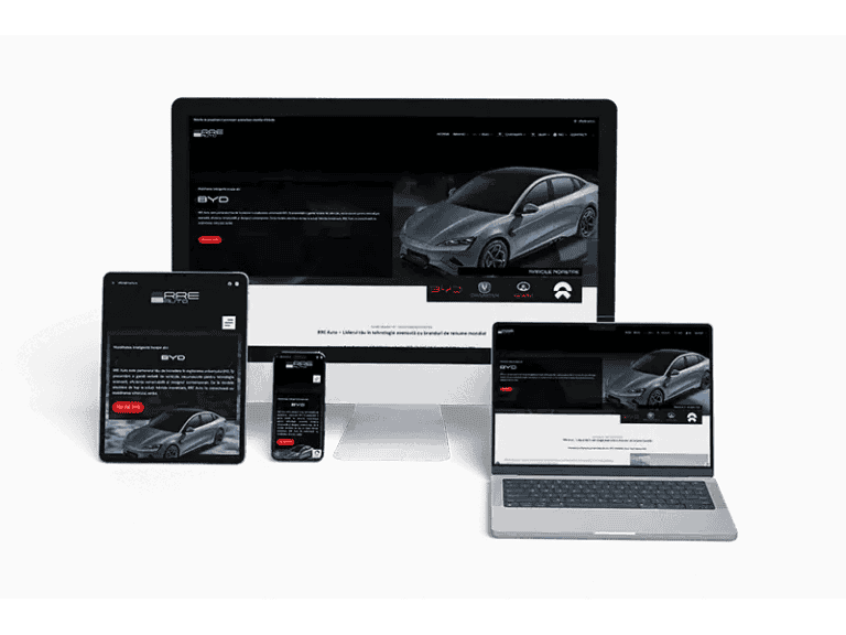 RRE Auto – site de prezentare 5 Site de Prezentare RRE Auto