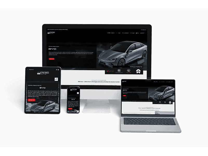 Site de Prezentare RRE Auto Site de Prezentare RRE Auto