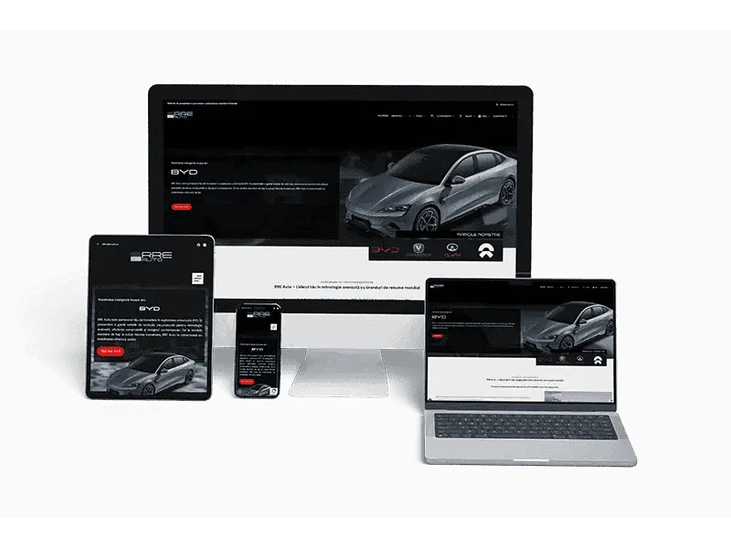 Site de Prezentare RRE Auto Site de Prezentare RRE Auto