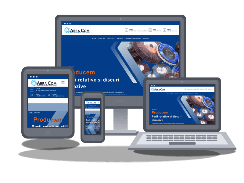 AbraCom.ro – magazin online 3 magazin online AbraCom.ro - proiect la cheie realizat de Terra Sacrae Agency