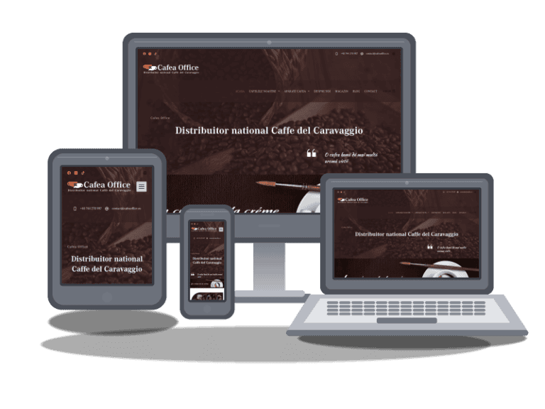CafeaOffice.ro – magazin online 2 magazin online de brand CafeaOffice.ro - proiect la cheie realizat de Terra Sacrae Agency