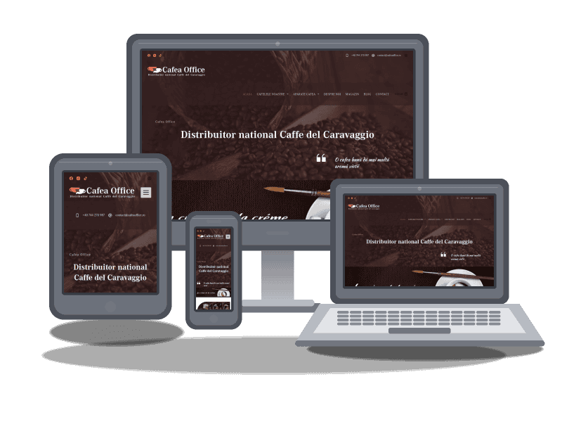 CafeaOffice.ro – magazin online 33 magazin online de brand CafeaOffice.ro - proiect la cheie realizat de Terra Sacrae Agency
