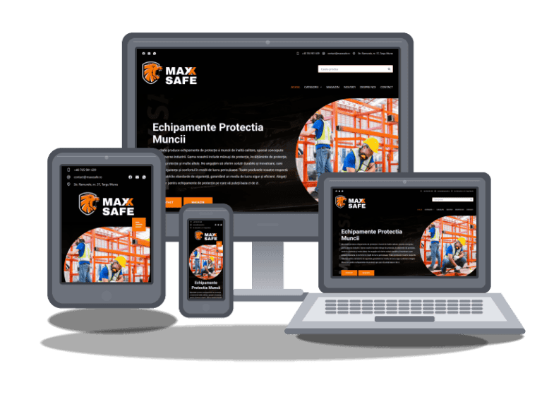 MaxxSafe.ro – magazin online 4 magazin online B2B MaxxSafe.ro - proiect la cheie realizat de Terra Sacrae Agency