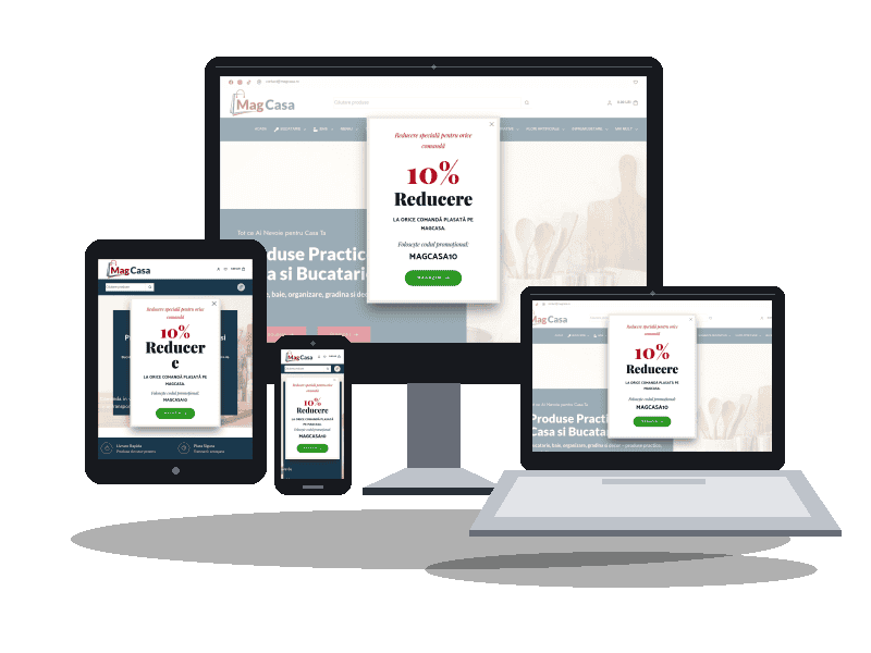 MagCasa – magazin online 42 magazin online Magcasa.ro - proiect SEO si mobile first