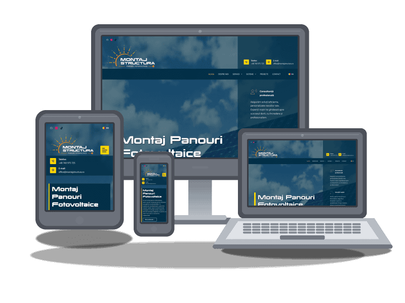 MontajStructura.ro – site de prezentare 5 site de prezentare multilingv MontajStructura.ro - proiect la cheie realizat de Terra Sacrae Agency