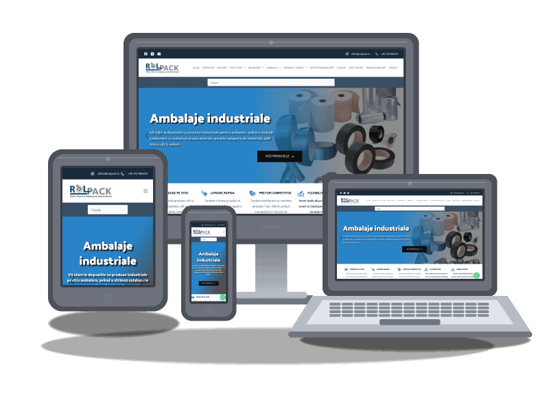 Rolpack – magazin online 18 magazin online B2B Rolpack - proiect la cheie realizat de Terra Sacrae Agency