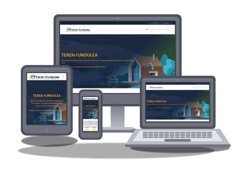 Teren-Fundulea.ro – magazin online 1 magazin online Teren-Fundulea.ro - proiect la cheie realizat de Terra Sacrae Agency