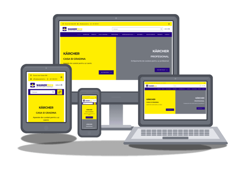 WasserTech – magazin online 9 realizare magazin online WasserTech - proiect la cheie de Terra Sacrae Agency